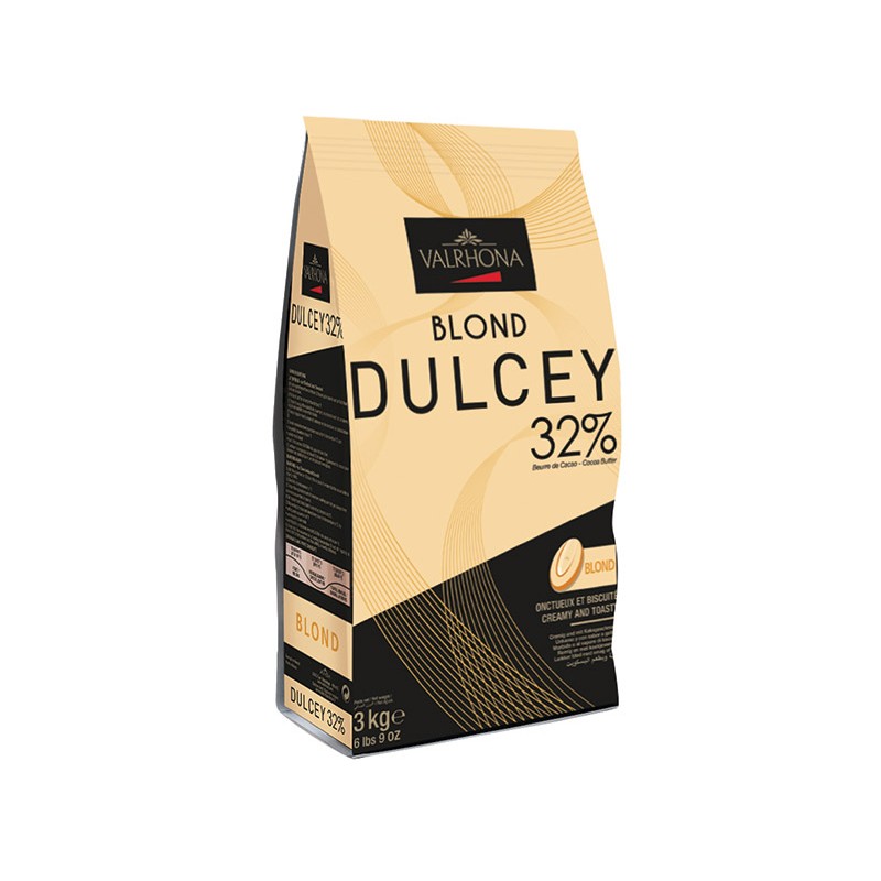 Tablette de chocolat blond Dulcey Valrhona 32%