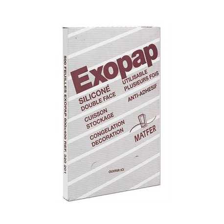 Matfer Bourgeat 320201 Matfer Bourgeat Exopap Baking Paper 23 3/4" X 15 3/4" (41 g/m²) Parchment & Lining Paper