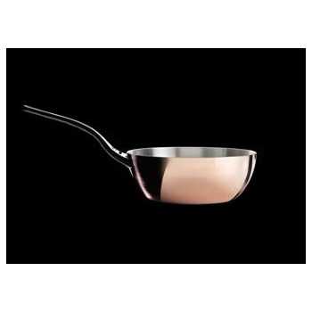 De Buyer 6236.2 De Buyer Rounded Sauté-pan Copper Stainless Steel PRIMA MATERA ø7 7/8''- 1.8qt Prima Matera Copper Induction ...