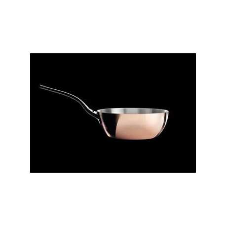 De Buyer 6236.2 De Buyer Rounded Sauté-pan Copper Stainless Steel PRIMA MATERA ø7 7/8''- 1.8qt Prima Matera Copper Induction ...