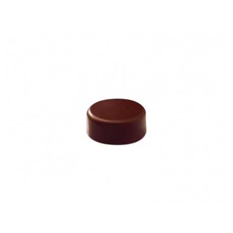 Pavoni PC113 Polycarbonate Chocolate Molds - Artisanal Round smooth. ø 28 mm h 14 mm. 21 pralines. 10 gr ca. Mould 275x135 mm...