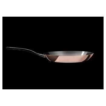 De Buyer 6224.2 De Buyer Frypan Copper Stainless Steel PRIMA MATERA - ø 7 7/8'' Prima Matera Copper Induction Cookware