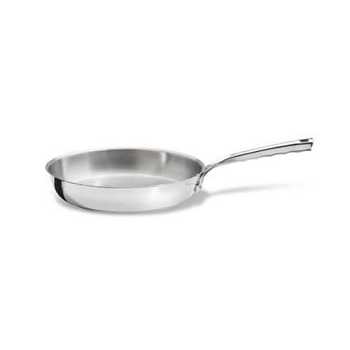 De Buyer 3412.24 De Buyer Frypan Stainless Steel MILADY ø 9 1/2'' Milady Stainless Steel Cookware