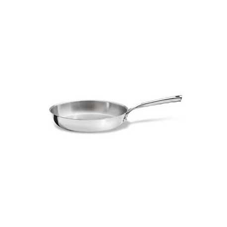 De Buyer 3412.24 De Buyer Frypan Stainless Steel MILADY ø 9 1/2'' Milady Stainless Steel Cookware