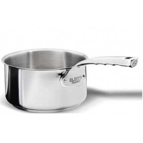 De Buyer 3410.14 De Buyer Saucepan Stainless Steel MILADY - ø 5 1/5'' - 1.05qt Milady Stainless Steel Cookware