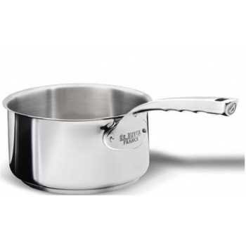 De Buyer 3410.18 De Buyer Saucepan Stainless Steel MILADY - ø 7 1/8'' - 2.3 qt Milady Stainless Steel Cookware