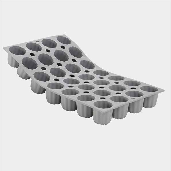 de Buyer Elastomoule 20-MINI BORDELAIS Silicone Mold