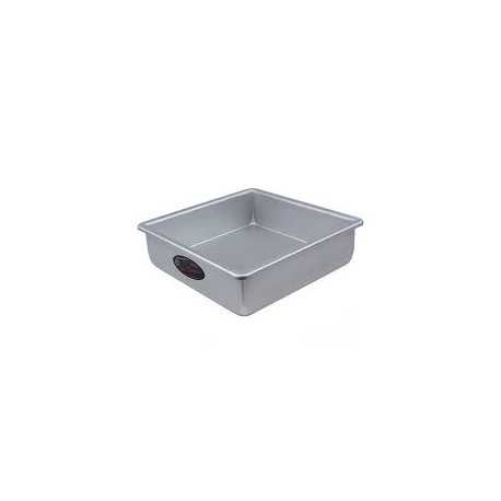 PME Seamless Professional Cake Tin Sq 15x15x4in | Party Party