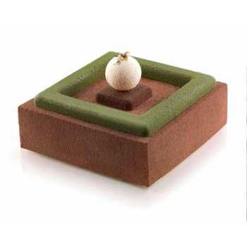 Silikomart Square Inserts Mold for Entremets 40x40mm to 240x240mm H 10 mm