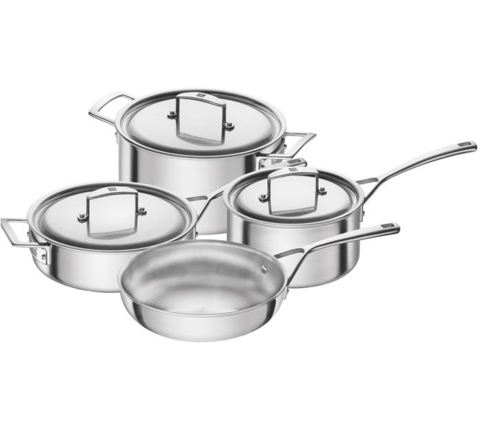 Zwilling Aurora Frying Pan Set - 5-ply Stainless Steel Skillets