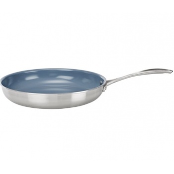 Henckels 10 Stainless Steel Ceramic Non-Stick Fry Pan with Lid