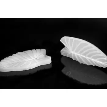 Silikomart 71.933.86.0096 Silikomart Sugarflex Silicone Veiners - SLK933 LEAF - 160 x 80 mm Flower and Leaves Silicone Veiners