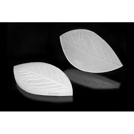 Silikomart 71.932.86.0096 Silikomart Sugarflex Silicone Veiners - SLK932 LEAF - 140 x 80 mm Flower and Leaves Silicone Veiners