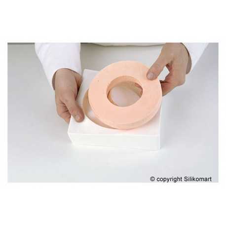 Silikomart 25.716.87.0098 Silikomart Silicone Rounded Savarin Mold - Ø 160-80 h 40 mm Silikomart Silicone Molds