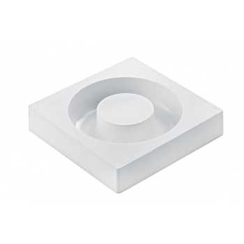 Silikomart 25.716.87.0098 Silikomart Silicone Rounded Savarin Mold - Ø 160-80 h 40 mm Silikomart Silicone Molds