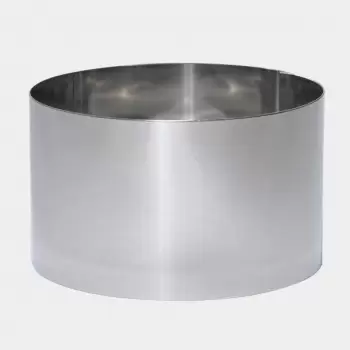 De Buyer 3912.08 De Buyer Stainless Steel High Bread Round Ring for Pain Surprise - Ø8cm H 6cm 30cl. Bread Ring