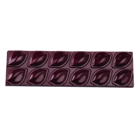 Matfer Bourgeat 380121 Polycarbonate Almond Bars Molds Tablets Molds