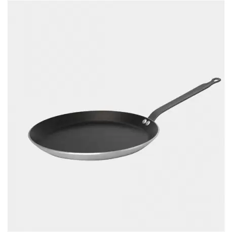 De Buyer 8485.30 De Buyer Nonstick Aluminium Crepe Pan Choc Resto Induction 11 7/8'' diam. Crepe Pans