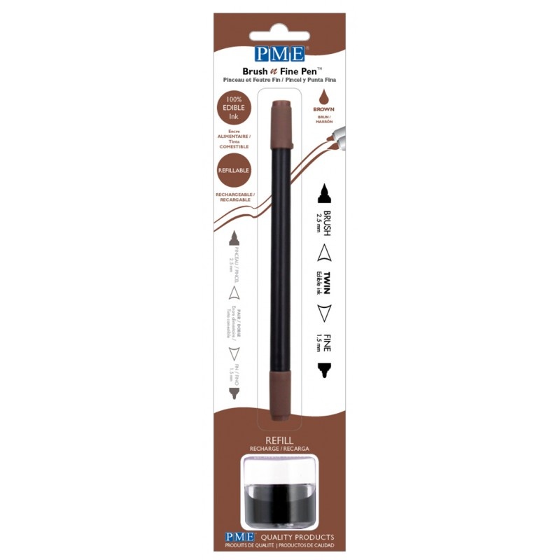 Ultra Fine Black Edible Dual Tip Markers for cookies and cakes - royal  icing, fondant, macarons and more.