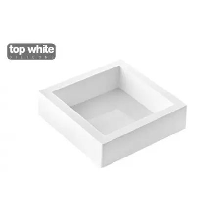 Silikomart 27.516.87.0098 Silikomart Professional Tortaflex Square Mold - Size: 160mm x 160 mm x 50 mm - Volume: 1273 ml Sili...