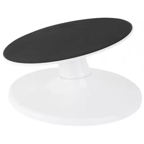 Matfer Bourgeat 421503 Matfer Bourgeat Tilting And Revoling Cake Stand - H: 5 5/8" - Ø: 11 7/8" Cake Turntable