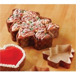 Novacart Small Christmas Tree Paper Dispoable Baking Pan, Pack Of 12 