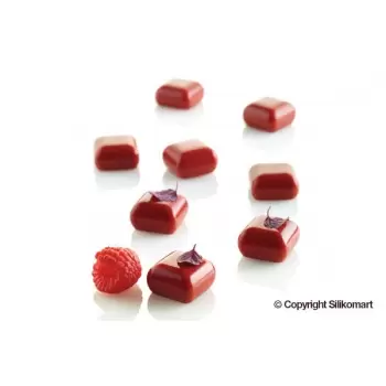 Silikomart Professional Silicone Mold Micro Gem 5 - 23 x 23 x 13 mm - 5 ml - 35 Cavity