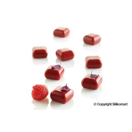 Silikomart Professional Silicone Mold Micro Gem 5 - 23 x 23 x 13 mm - 5 ml - 35 Cavity