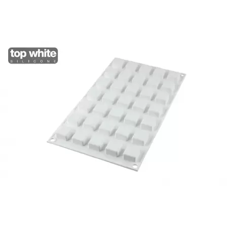 Silikomart Professional Silicone Mold Micro Square 5 - 21 x 21 x 13 mm - 5ml - 35 Cavity