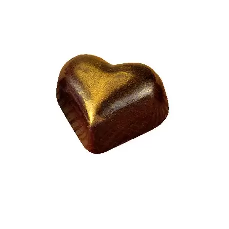 Martellato MA1526 Polycarbonate Hearts Chocolate Molds 35 x 22 x16mm - 8 gr - 35 Cavity Valentine's Molds