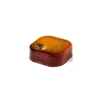 Martellato MA1986 Polycarbonate Chocolate Praline Mold - 28 pcs 30x30 h11mm - 11 gr approx Modern Shaped Molds