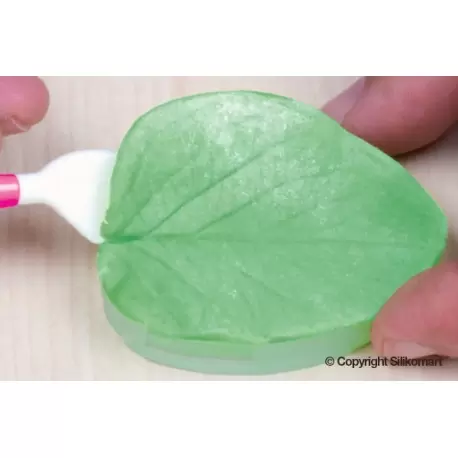 Silikomart 71.906.86.0096 Silikomart Sugarflex Silicone Veiners - SLK906 LEAF - 90 X73 mm Flower and Leaves Silicone Veiners