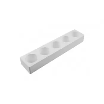 Silikomart 28.160.87.4565 Silikomart Professional MULTIFLEX 125 - ø60 h 45 mm - 5 Cavity - 125 ml Silikomart Silicone Molds