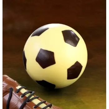 Martellato MAC323S Thermoformed Chocolate Soccer Ball Mold - 195x60x80 - 2pcs Object Mold