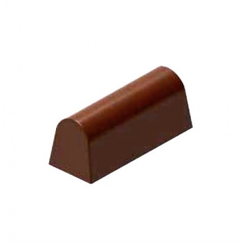 Matfer 380240 Chocolate Mold 3 Chocolate Bars With 18 Squares Each 6L X  2-3/4W X