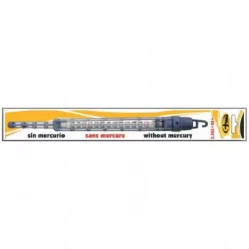 Pastry Chef's Boutique M30570 Sugar Thermometer - Glass Body and Plastic Outside +80ºC to +200ºC Thermomethers