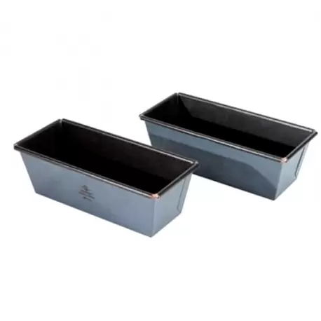 Matfer Bourgeat 331096 Matfer Bourgeat Exopan Steel Non-Stick Bread Mold - 7 7/8" x 3 1/6" x 2 3/4" - 30 Oz. Loaf and Cake Pans