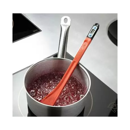 Matfer Bourgeat 113090 Matfer Bourgeat Exoglass® Thermometer Spatula - 15 1/4 - Thermomethers