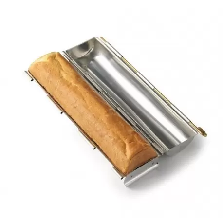 Matfer Bourgeat 341711 Matfer Bourgeat Stainless Steel Small Round Bread Pan Ø 1 3/4" x 11 3/4'' Bread Molds