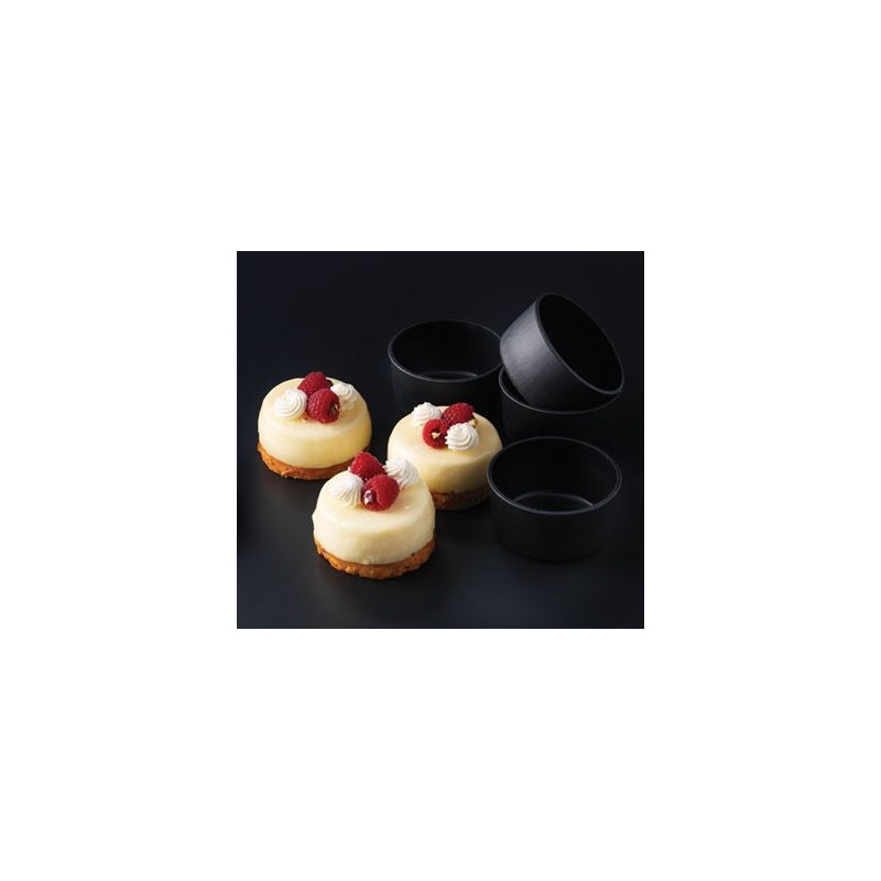 Matfer Bourgeat Exoglass® Individual Ramekin Cheesecake Mold