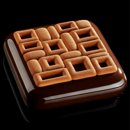 Square Silicone Entremet Mousse Mold