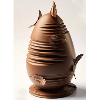 Pavoni Thermoformed Chocolate Nutcracker Mold - 90mm x 70mm x h 200mm - 180g