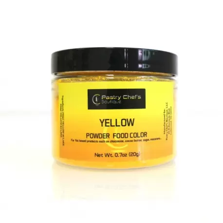 Pastry Chef's Boutique PCBPC04K Pastry Chef's Boutique Powder Food Color - YELLOW - 1Kg Home