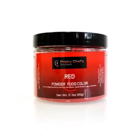 Pastry Chef's Boutique PCBPC05B Pastry Chef's Boutique Powder Food Color - RED - 500gr Home