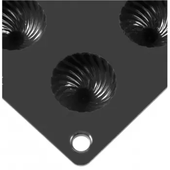 Sasa Demarle FX 2110 Sasa Demarle Flexipan Inspiration Mini Twist Molds - ø 32 mm - Depth 20 mm - 48 Cavity - 300 x 400 mm Fl...