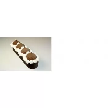 Sasa Demarle FX 2110 Sasa Demarle Flexipan Inspiration Mini Twist Molds - ø 32 mm - Depth 20 mm - 48 Cavity - 300 x 400 mm Fl...