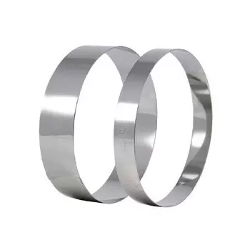 Matfer Bourgeat 371802 Ice Cream Or Cake Ring Ø 5 1/2" - 2 3/8'' High (60mm) Ice Cream Rings - 2 3/8'' -3'' High (60mm-75mm)