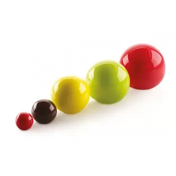 Silikomart Professional TRUFFLES 5 - Silicone Truffles Spheres Mold - Ø22 h 19.5 mm - 35 Cavity - 5 ml