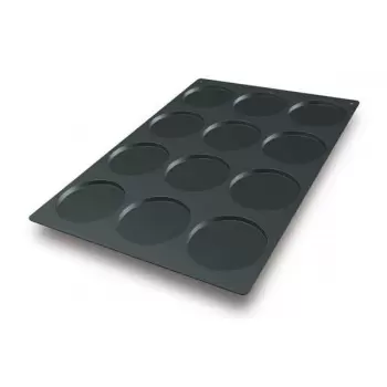 Silikomart DISCO Insert Silicone Mold - Ø 120 x 10 mm - 120 ml - 12 Cavity