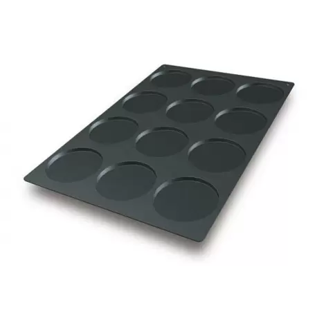 Silikomart DISCO Insert Silicone Mold - Ø 120 x 10 mm - 120 ml - 12 Cavity